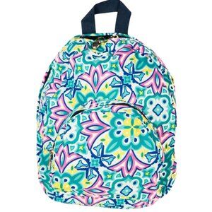 NGIL Lotus Flower Nylon Mini Backpack NWT